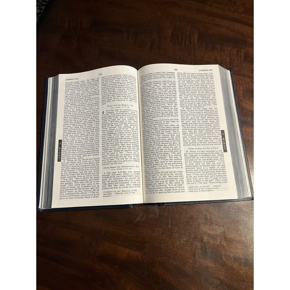 New Revised Standard Version‎ HOLY BIBLE 1990 Blue Hardcover United Methodist